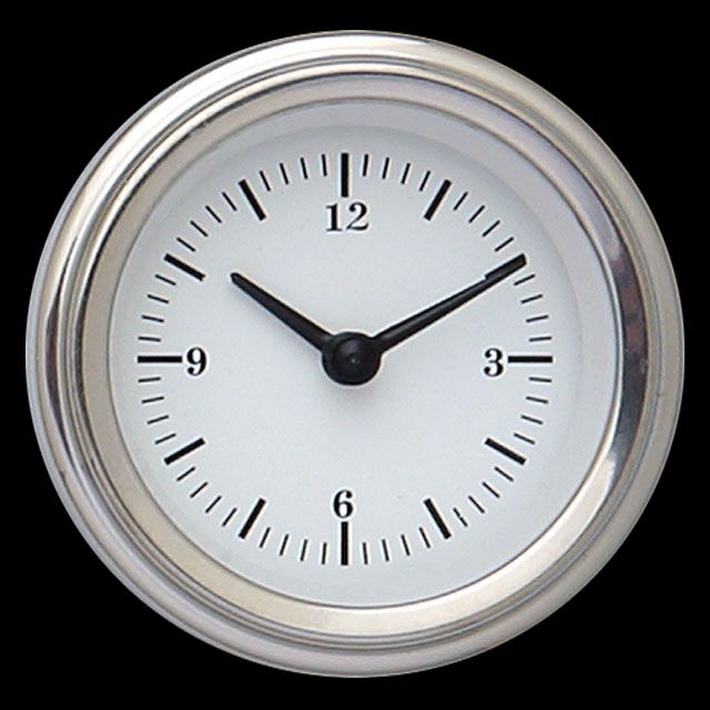 Picture of White Hot 2 1/8" Clock