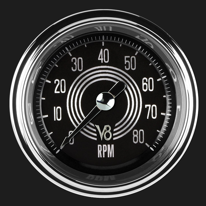 Picture of V8 Speedster 2 1/8" Tachometer