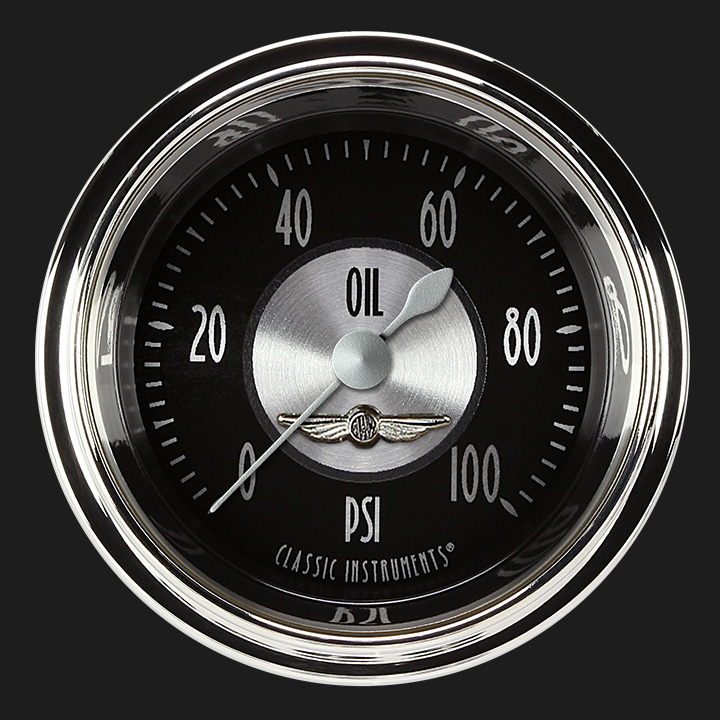 Picture of All American Tradition 2 1/8" Oil Pressure Gauge