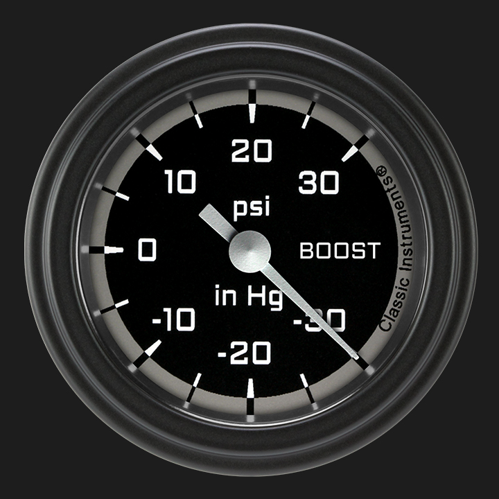 Picture of Autocross Gray 2 1/8" Boost/Vac Gauge