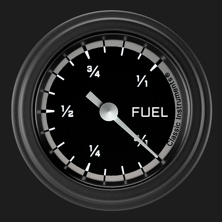 Picture of Autocross Gray 2 1/8" Fuel Gauge