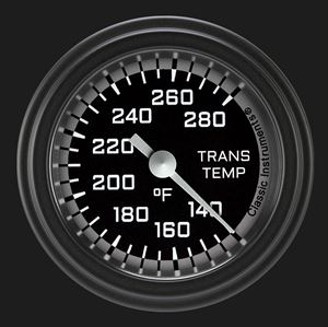 Picture of Autocross Gray 2 1/8" Transmission Temperature Gauge