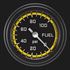 Picture of Autocross Yellow 2 1/8" Fuel Pressure Gauge, 100 psi