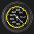 Picture of Autocross Yellow 2 1/8" Water Temperature Gauge