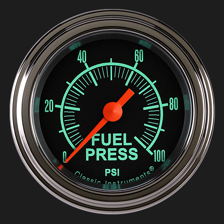Picture of G/Stock 2 1/8" Fuel Pressure Gauge, 100 psi