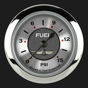 Picture of All American 2 1/8" Fuel Pressure Gauge, 15 psi