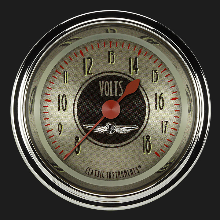 Picture of All American Nickel 2 1/8" Voltage Gauge
