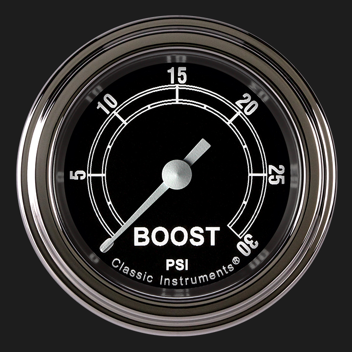 Picture of Traditional 2 1/8" Boost Gauge, 30 psi