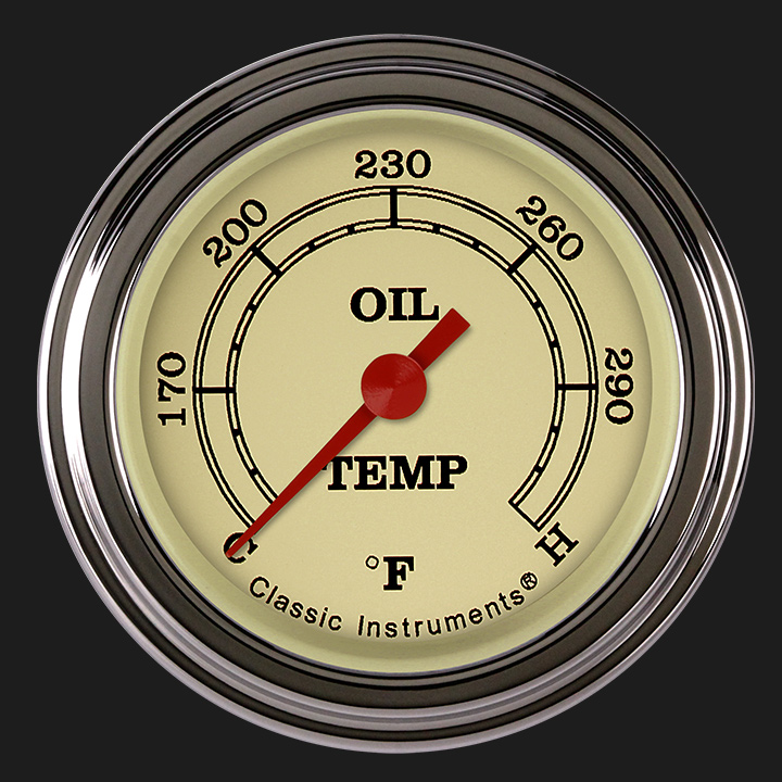 Picture of Vintage 2 1/8" Oil Temperature Gauge