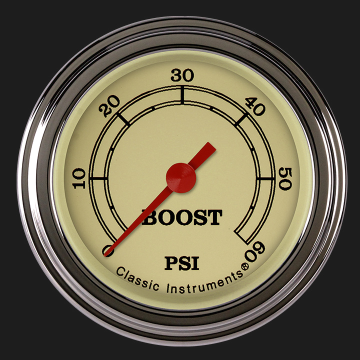 Hewitt 108-102-1R-1 Universal 2" Dual 50 Psi Boost Gauge Kit – 1-Year Warranty