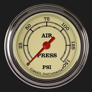 Picture of Vintage 2 1/8" Air Pressure Gauge