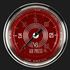 Picture of V8 Red Steelie 2 1/8" Air Pressure Gauge