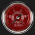 Picture of V8 Red Steelie 2 1/8" Fuel Pressure Gauge, 100 psi
