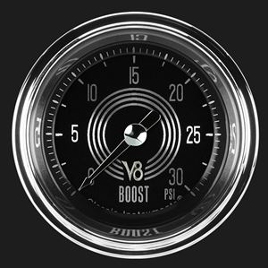 Picture of V8 Speedster 2 1/8" Boost Gauge, 30 psi