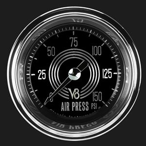 Picture of V8 Speedster 2 1/8" Air Pressure Gauge