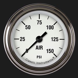 Picture of White Hot 2 1/8" Air Pressure Gauge