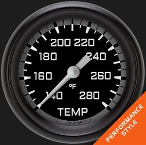 Picture of Autocross Gray 2 5/8" Water Temperature Gauge