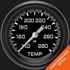 Picture of Autocross Gray 2 5/8" Water Temperature Gauge