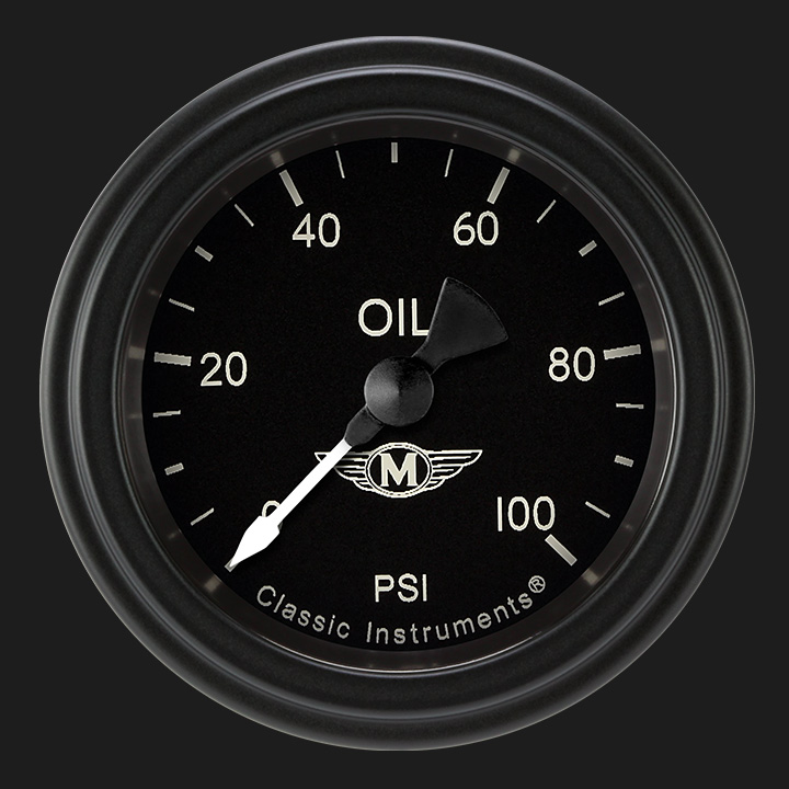 Picture of Moal Bomber 2 1/8" Oil Pressure Gauge