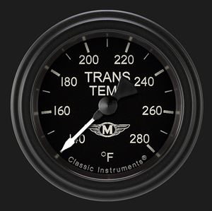 Picture of Moal Bomber 2 1/8" Transmission Temperature Gauge