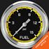 Picture of Autocross Yellow 2 5/8" Fuel Pressure Gauge, 15 psi