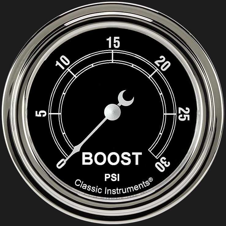 Picture of Traditional 2 5/8" Boost Gauge, 30 psi