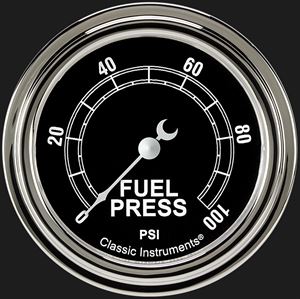 Picture of Traditional 2 5/8" Fuel Pressure Gauge, 100 psi