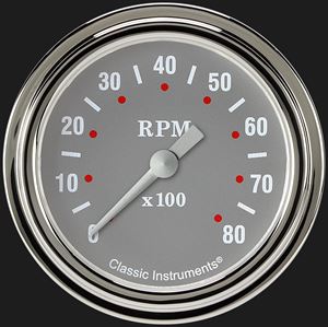 Picture of Silver Gray 2 5/8" Tachometer