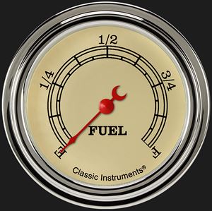 Classic Instruments Store / Vintage 2 5/8 Fuel Gauge