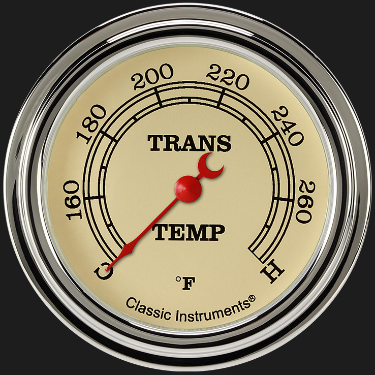 Picture of Vintage 2 5/8" Transmission Temperature Gauge