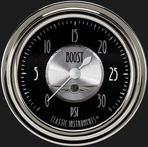 Picture of All American Tradition 2 5/8" Boost Gauge, 30 psi