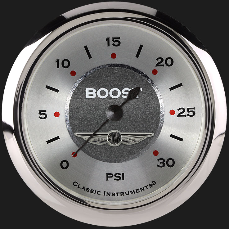Picture of All American 2 5/8" Boost Gauge, 30 psi