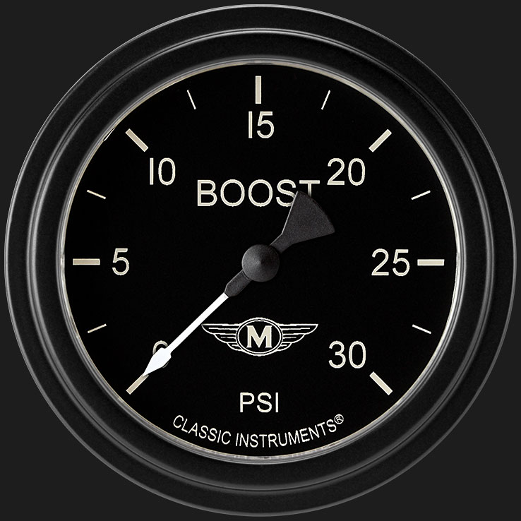 Picture of Moal Bomber 2 5/8" Boost Gauge, 30 psi