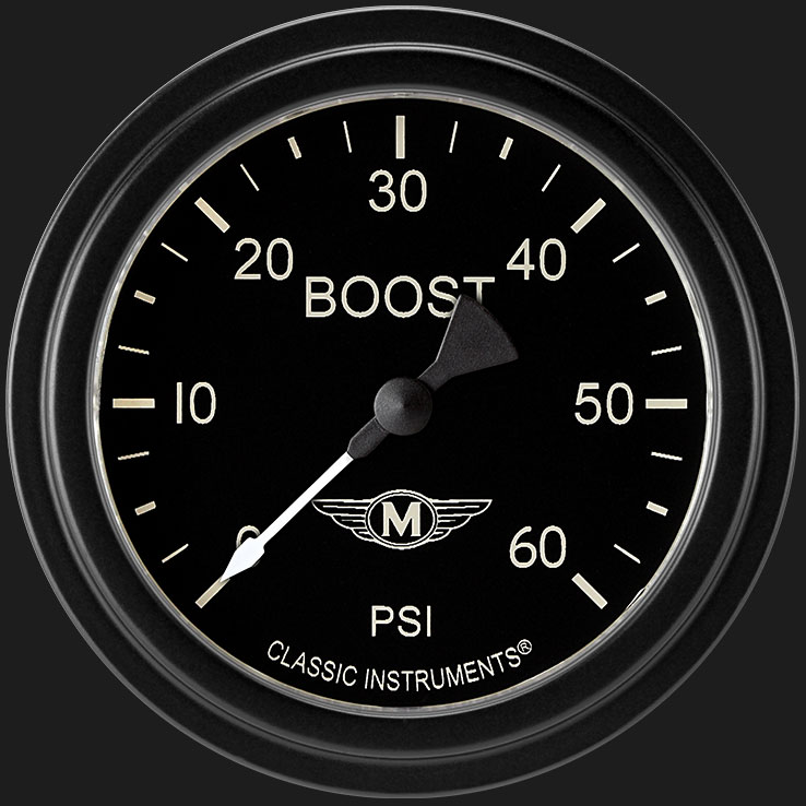 Picture of Moal Bomber 2 5/8" Boost Gauge, 60 psi