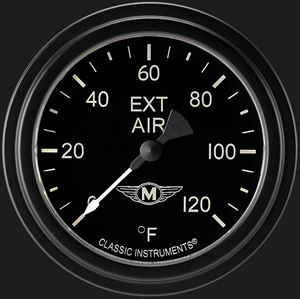 Picture of Moal Bomber 2 5/8" Outside Air Temp Gauge