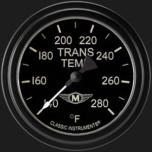 Picture of Moal Bomber 2 5/8" Transmission Temperature Gauge