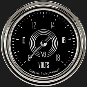 Picture of V8 Speedster 2 5/8" Voltage Gauge
