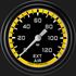 Picture of Autocross Yellow 2 5/8" Outside Air Temp. Gauge