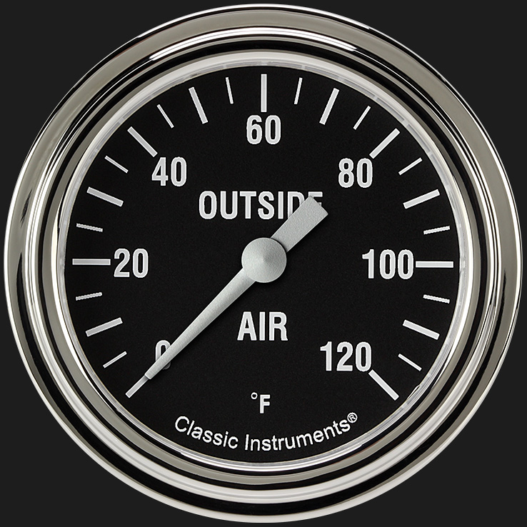 Picture of Hot Rod 2 5/8" Outside Air Temp. Gauge
