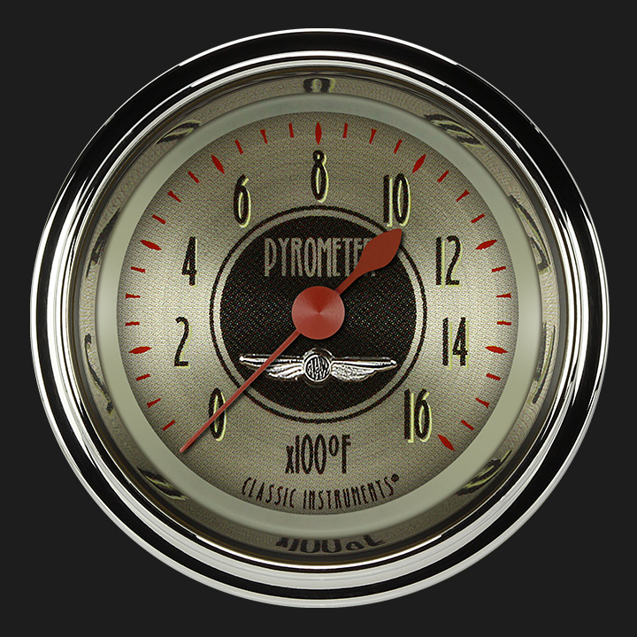 Picture of All American Nickel 2 1/8" Exhaust Gas Temp. Gauge