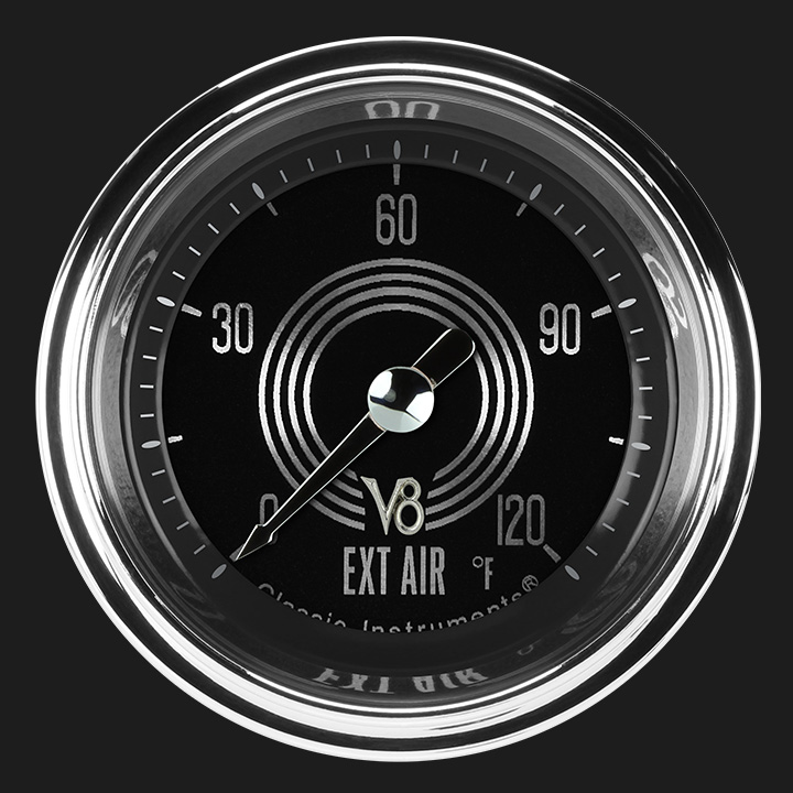 Picture of V8 Speedster 2 1/8" Outside Air Temp. Gauge