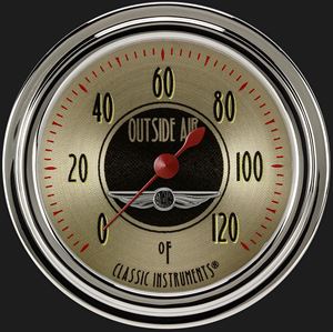 Picture of All American Nickel 2 5/8" Outside Air Temp Gauge