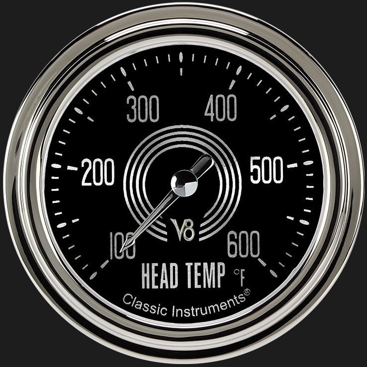 Picture of V8 Speedster 2 5/8" Cylinder Head Temp. Gauge