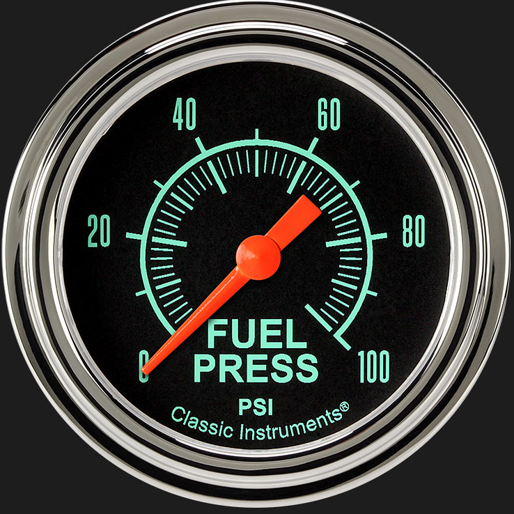 Picture of G/Stock 2 5/8" Fuel Pressure Gauge, 100 psi