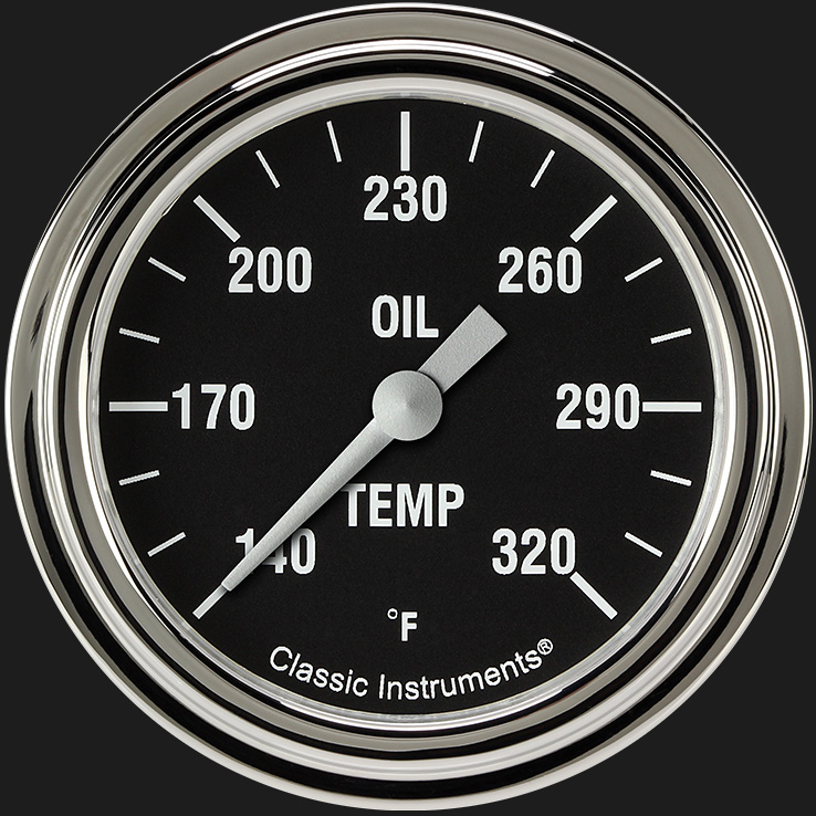 Picture of Hot Rod 2 5/8" Oil Temperature Gauge
