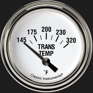 Picture of White Hot 2 5/8" Transmission Temperature Gauge