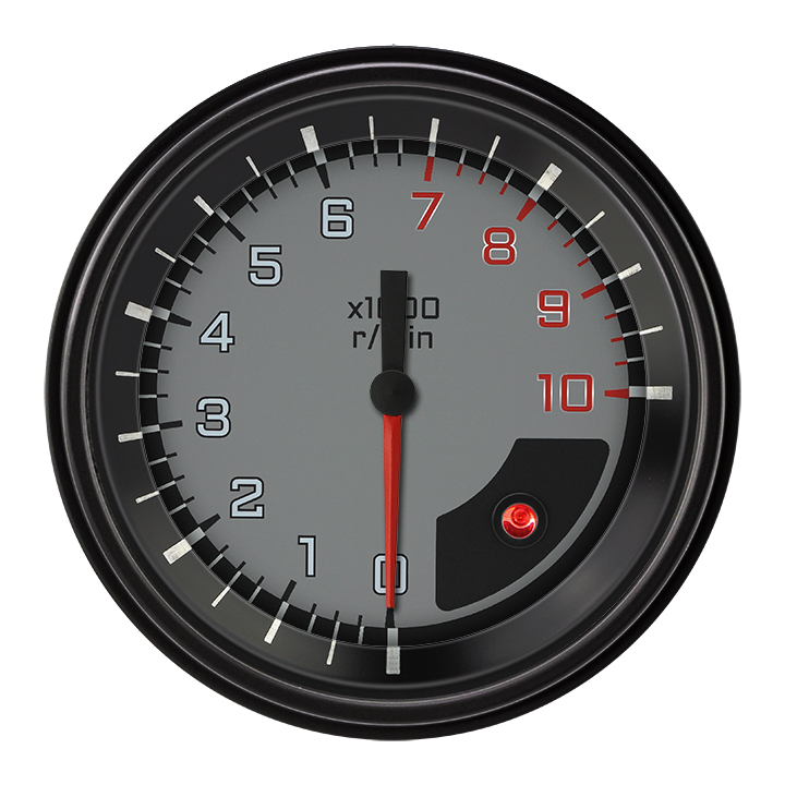 Picture of AutoCross Gray 3 3/8" Tachometer