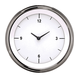Picture of White Hot 3 3/8" Clock