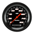 Picture of Velocity Black 3 3/8" Speedometer