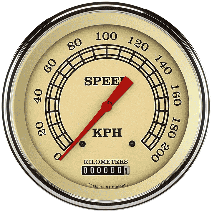 Picture of Vintage 4 5/8" Speedometer